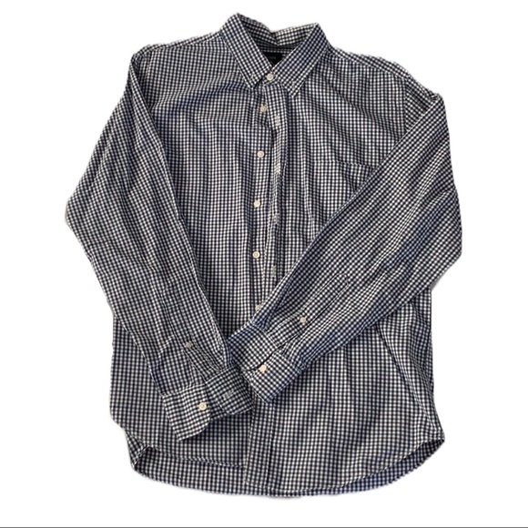 J. Crew Tops - 3/$35🌻 J. Crew Navy & White Gingham Button Down